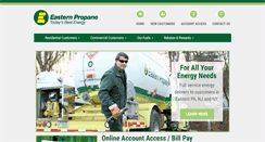 Desktop Screenshot of easternpropane.com